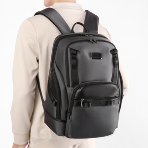 Sac à dos d'ordinateur portable Fuliya personnalisé, durable, grande capacité, imperméable, décontracté, pour le travail, les affaires, les voyages, 15,6 pouces - Product Image 5