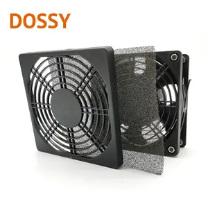 120x120x38mm havalandırma soğutma fanı ile FK2120 toz filtre ve fan ızgara ünitesi