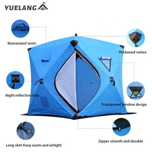 Tenda Pop-Up Imbottita e Isolata <span class=keywords><strong>BC</strong></span> per Pesca sul Ghiaccio Rifugio Termico per Pescatori - Product Image 2