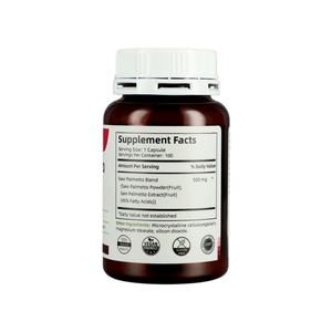 Suplemento de Saw Palmetto de Alta Calidad, 100 Cápsulas, Apoyo para la Salud de la Próstata y del Sistema Urinario para Adultos, Cápsulas de Saw Palmetto - Product Image 3