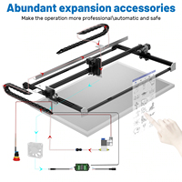 Meilleures ventes NEJE 3 MAX F30130 40W 460*810mm Machine de gravure laser CNC Diode de bureau pour la gravure et la découpe de métal et de bois