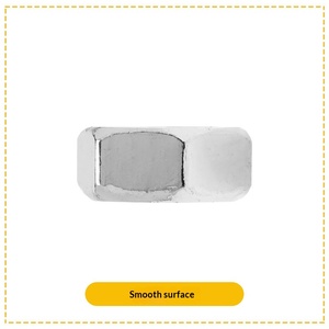 Tuercas Hexagonales de Acero al Carbono Nivel 4.8, Galvanizadas, Niqueladas, Laminadas en Caliente, Estándar GB, <span class=keywords><strong>Serie</strong></span> 200, M2-M6 - Product Image 4