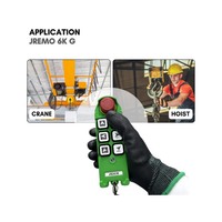 Télécommande radio industrielle pour grue, palan et treuil, vitesse unique, 100-240 VAC, JEICO JREMO 6K G, fabriqué en Corée