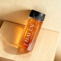 Grado alimenticio 200ml 250ml 360ml Empaquetado de condimentos Tapa abatible Jarabe Miel Botella de plástico para apretar