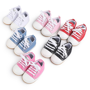 Oferta Caliente Zapatos Antideslizantes para Bebés y Niños Pequeños con Suela Blanda <span class=keywords><strong>Zapatillas</strong></span> Sólidas para Recién Nacidos - Product Image 3