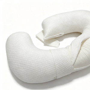Almohada de Maternidad para Todo el Cuerpo con Funda Ultra Suave para Aliviar las Molestias <span class=keywords><strong>del</strong></span> <span class=keywords><strong>Embarazo</strong></span> en Todos los Trimestres - Product Image 6