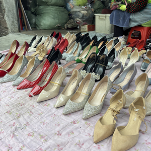 Modello GW003 da 1,8 Dollari, Taglie 36-41, Scarpe da Donna, Pantofole, Sandali Piatti, Vendita all'Ingrosso, Ultimi Modelli Africani, Pantofole Eleganti per Adolescenti - Product Image 6