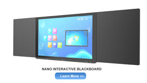 <span class=keywords><strong>Pizarra</strong></span> Nano Plegable: Diseño de Doble Pliegue, Escribible con Tiza, Táctil Interactiva, Diseñada para la Colaboración en el Aula Inteligente - Product Image 1