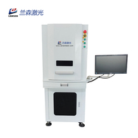 Machine de marquage laser à fibre 1064nm 20W 30W refroidie par air, nouvelle commande EZCAD pour métal/or/PCB/acier inoxydable, compatible AI/DXF/PLT