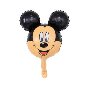 Dễ Thương Mini Mickey <span class=keywords><strong>Minnie</strong></span> <span class=keywords><strong>Mouse</strong></span> Foil Balloons Phim Hoạt Hình 30*45Cm Hình Dạng Đầu Inflatable Air Ballon - Product Image 6