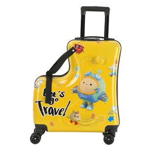 Koper Kabin Ringan 20-Inci untuk Anak Laki-Laki dan Perempuan dengan Logo Kustom, Bahan ABS+PC yang Tahan Lama, Roda Spinner, Desain Kartun yang Menarik - Product Image 2