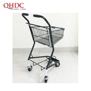 Handige Dubbellaagse Metalen Winkelwagen Ktv Mand <span class=keywords><strong>Trolley</strong></span> Eenvoudig Opvouwbaar Met Meerlaagse Kar Voor Probleemloos Winkelen - Product Image 6