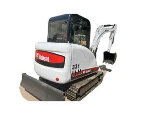 Vendita calda prezzo a buon mercato usato Bobcat skid steer bobcat331G Mini caricatore in vendita