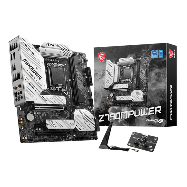 Original for MSI Z790M Gaming Motherboard Power LGA1700 128GB DDR5 8000MT/s M.2 PCIe 5.0 NVMe SSD SATA 6Gb/s for Gaming Intel
