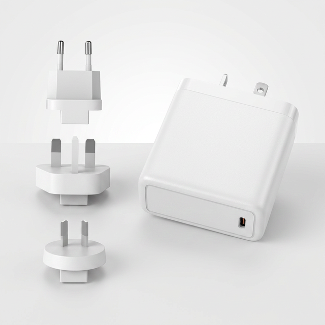 28V 5A 140W GaN PD Power Adapter USB-C Wall Charger for Hair Salon Stylist Station Chair Phone Tablet Clipper Trimmer Tool