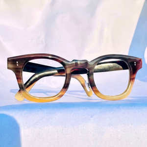 Gafas de Sol Ecológicas con Montura de Cuerno de Buey Natural, Diseño Creativo con Materiales Combinados, Forma Moderna, Logotipo Personalizado, Atractivo y a la Moda - Product Image 1