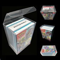 Boîte de rangement en plastique PVC/PET de qualité supérieure 0,5 mm avec fond à verrouillage automatique, étui en PVC pour Etb/Booster/bundle