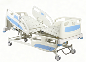 Cama Médica Ajustable con 3 Funciones Manuales AOLIKE para Clínica y Habitación de Hospital, Certificada por CE ISO UKCA - Product Image 2