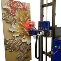 Imprimante jet d'encre numérique UV couleur haute qualité pour impression murale 3D verticale pour fresques murales
