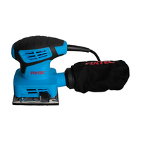 Ponceuse électrique professionnelle FIXTEC 240W, ponceuse à paume 1/4 de feuille pour le travail du bois
