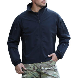 Chaquetas de Invierno Europeas de Cuello Alto para Fotógrafos Lorubiana, Chaquetas Reversibles Kantha Personalizadas, Chaqueta Azul Marino de Estilo Urbano para Hombre - Product Image 2