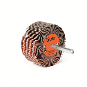 Ttake Abrasive Flap <b>Wheel</b> 30x3 Mm 80 Grit 6 Mm Shaft For Metal <b>Grinding</b> - Product Image 2