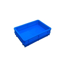 Boîtes de rangement empilables en plastique solide, bacs et caisses de présentation - Conteneurs logistiques recyclables pour applications en chaîne du froid