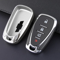 Étui de clé CJ TPU de haute qualité pour Chevrolet Cruze/Trailblazer Nouveaux modèles Design pliable populaire Ajustement précis