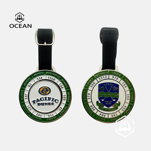 व्यापार उपहार उत्कीर्ण गिववे फैशन कस्टम गोल्फ बैग टैग पदक विजेता - Product Image 3