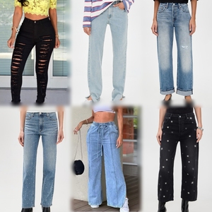 Nueva Venta Caliente <span class=keywords><strong>de</strong></span> Fábrica al por Mayor: Fardos <span class=keywords><strong>de</strong></span> Ropa <span class=keywords><strong>de</strong></span> Mujer, Jeans para Mujer, Entrega Aleatoria, Jeans <span class=keywords><strong>de</strong></span> Mujer Nuevos - Product Image 4