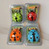 Jouet à remonter en forme de coccinelle, jouet animal de simulation amusant et créatif, petit jouet anti-stress en forme de scarabée