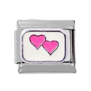 304 Stainless Steel DIY <b>Charm</b> Bracelet Trendy Love Heart Module with Elastic Italy <b>Charms</b> and Pearl for Women's <b>Bangles</b> - Product Image 5