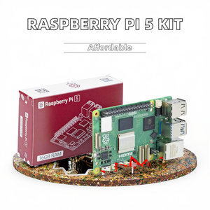 <span class=keywords><strong>Raspberry</strong></span> <span class=keywords><strong>Pi</strong></span> 5ชุดเริ่มต้นพร้อม4GB 8GB อะคริลิคพาวเวอร์ซัพพลายเชลล์และแอคทีฟหม้อน้ำและชุดอุปกรณ์อิเล็กทรอนิกส์ - Product Image 2