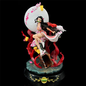 Figurines d'anime de grande taille Demon Slayer <span class=keywords><strong>Kimetsu</strong></span> No Yaiba Kamado Nezuko, figurine d'action, modèle de personnage <span class=keywords><strong>3D</strong></span>, objet de collection - Product Image 2
