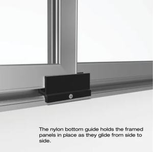 <span class=keywords><strong>Mampara</strong></span> de Ducha Moderna Rectangular <span class=keywords><strong>con</strong></span> Puerta Corredera y Marco, Pantalla de Ducha Bypass <span class=keywords><strong>con</strong></span> Vidrio Recubierto para Baño, Combinación de Bañera y Ducha - Product Image 4