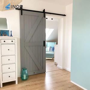 Puerta de Granero de Madera Duradera con Diseño Clásico y Atemporal, Apta para Todos los Estilos de Decoración del Hogar - Product Image 5