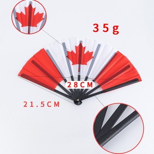 Abanico Plegable de Diseño Personalizado con Bandera Nacional, Abanico de Tela para Aficionados al Fútbol de <span class=keywords><strong>Argentina</strong></span>, Portugal y Brasil, Regalo para Partidos de Fútbol y Fiestas - Product Image 2