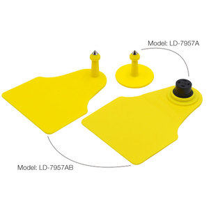 Venta al por mayor TPUAAA Material Animal RFID Etiqueta de oreja impresión láser Etiqueta de oreja Visual para <span class=keywords><strong>ovejas</strong></span> vacas ganado gestión - Product Image 1
