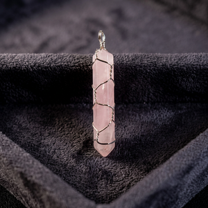 Colgantes de Piedra de Cristal de Jaspe Rojo Hexagonal con Punta de Lápiz, Hechos a Mano, Ecológicos, con Envoltura de Alambre, Recuerdo para el Día de Acción de Gracias - Product Image 4