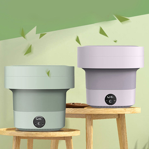 Nhỏ Máy giặt cầm tay Máy giặt <span class=keywords><strong>mini</strong></span> làm sạch sâu có thể gập lại máy giặt - Product Image 6