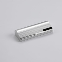 Étui rigide pour lunettes de soleil en aluminium léger et tendance E88, support magnétique pour lunettes, forme irrégulière, étui de protection en velours épais