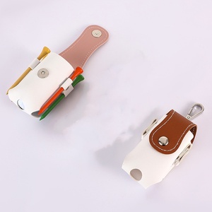 Portable Mini <b>Golf</b> Ball Bag Outside Waist Hanging Keychain Colored Small Waist Bags for Husband Sport Accessories - Product Image 2