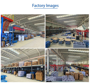 Estante de servicio mediano de hierro protegido contra la corrosión Estantes de metal de garaje ligeros de largo alcance para unidades de estantería de palés de almacenamiento Servicio mediano - Product Image 2
