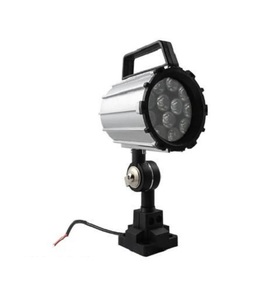 Lampe de travail LED à lumière froide réglable 24V 7W IP68 en alliage d'aluminium à bras court pour machines industrielles et <span class=keywords><strong>ateliers</strong></span> de fraisage CNC - Product Image 6
