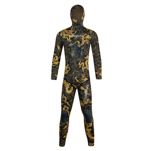 <span class=keywords><strong>Traje</strong></span> de Neopreno DIVESTAR para Pesca Submarina, Neopreno CR, Camuflaje, Revestimiento de Titanio, Forro GBS, <span class=keywords><strong>Traje</strong></span> de Natación de 3MM <span class=keywords><strong>5MM</strong></span> - Product Image 2