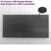 Module de matrice LED HD polychrome Panneaux d'affichage à LED RVB SMD 256 X128mm 64x32 pixels HUB75 Vidéo extérieure 3 ans DC5V
