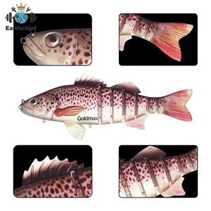 Leurre de pêche en mer 380mm 450g, grand, multi-sections, articulé, pour <span class=keywords><strong>brochet</strong></span>, brochette, <span class=keywords><strong>brochet</strong></span> géant, <span class=keywords><strong>brochet</strong></span> dur, basrock, ton. - Product Image 4