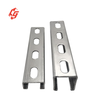 Canal de Acero Galvanizado en Caliente OEM ODM, Riel Ranurado de 1-5/8" 41*41 con Servicios de Soldadura y Doblado
