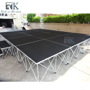 จัดแสดงบูธเวทีคอนเสิร์ตเคลื่อนที่ติดตั้งอย่างรวดเร็วอลูมิเนียมเวที - Product Image 2