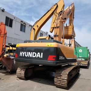 Hyundai 220 de Corea-9, excavadora de orugas usada mediana 215 225LC 305LC-7, motor y motor a precio barato para la venta - Product Image 6